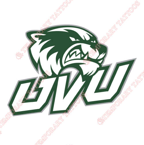 Utah Valley Wolverines Customize Temporary Tattoos Stickers NO.6754